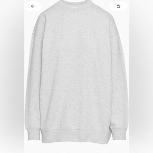 Aritzia – COMMUNITY™ Oversized Crew Sweatshirt – Gray – 1